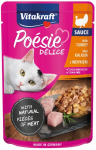 Konservuotas kačių ėdalas VITAKRAFT POESIE DELICE, su kalakutiena, mai&scaron;elyje, 85g