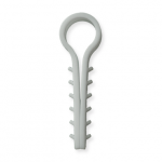 Kabelio, tvirtinimo dirželio laikiklis XIDO, apvalus, d-12 mm, baltos sp., 100 vnt., TDKSA12-W