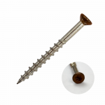 Fasadiniai medsraigčiai FASTSHIFTER, 4,3 x 45 mm, A2 nerūd. plieno, RAL8028, 200 vnt.