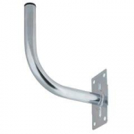 Antenos laikiklis DPM WS-22380, L formos TV/SAT/GSM antenoms, vamzdžio skersmuo 25 mm, matmenys: 180