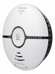 I&scaron;manusis dūmų detektorius DELTACO Smart Home Sh-Ws03, magnetinis, WiFi, valdomas su programėle, &scaron;vi