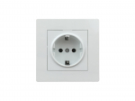 Ki&scaron;tukinis lizdas ORRO, 1 vietos, įleidžiamas, su įž., 16 A, 250 V, baltos sp., 9221-42, A550440038