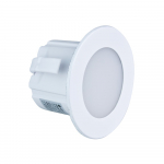 Montuojamas &scaron;viestuvas DPM Ycb178W, laiptų ap&scaron;vietimui, LED, 1,2W, 4000K, 40 lm, 110', IP20, baltos