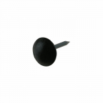 Dekoratyvinės vinys SUKI, 9 x 13 mm, juodos sp., 50 vnt.