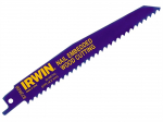 Tiesinio pjūklo geležtė medienai su vinimis IRWIN, 150 mm, 6 TPI, 2 vnt