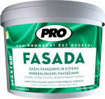 Dažai PRO Fasada, 1 l, baltos spalvos