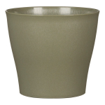 Kambarinis plastikinis vazonas SCHEURICH Khaki (328/19), žalsvos sp., skersmuo 19 cm.