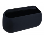 Lentynėlė RIDDER Sotschi, 260 x 70 x 140 mm, pakabinama, priklijuojama, juoda, ABS