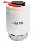 Termoelektrinė pavara FERRO FTH1*, kolektoriui, M30 &times; 1,5, 230 V, NC, FTH1*