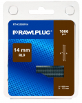 Vinys kabių segikliams RAWLPLUG, profesionalios, RL-9 tipas, 1000 vnt., 14 mm, cinkuotos, RT-KSS0091