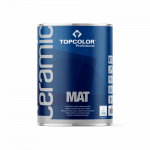 Vandeniniai vidaus dažai TOPCOLOR Ceramic Mat, 0,9 L, A bazė, matiniai, sienoms
