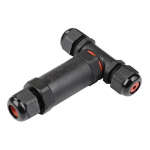 Jungtis laidams GTV Wzl-3, 3 x 2,5 mm, T formos, i&scaron; 1 laido į 2 laidus, IP68