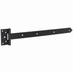 Lankstas DOMAX, ZB 400 C, spl. juoda, 400x45x90x3 mm, 81062