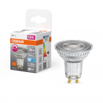 LED lempa OSRAM Superstar, 6,1W, GU10, 220-240V, 4000K, 575lm, 36&deg;, pritemdoma, atitinka 80W lemputę