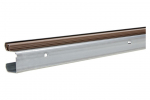 Stumdomų durų bėgelis HETTICH TopLine2, prisukamas, cinkuotas, spl. ruda, 2 m, 1483