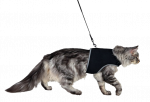 Komplektas katėms, petne&scaron;os su pavadžiu, 24-42 cm/1.2m