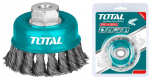 Vielinis &scaron;epetys TOTAL, 75 mm, puodas, suktos vielos, M14X2, viela 0,5 mm, TAC32031