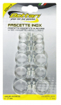 Plieninių sąvaržų komplektas BOTTARI Inox, 6-27 mm, 10 vnt.
