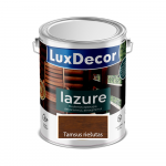 Medienos impregnantas LUXDECOR Lazure, 2,2 l, (04) Tamsus rie&scaron;utas