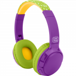 Ausinės Kakė Makė, belaidės vaikams ausinės, garso ribojimas iki 85 dB, veikimo laikas iki 50 val.,