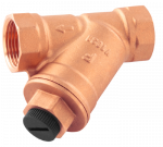 Filtras-purvarinkis FERRO F05M, 1 1/2", žalvarinis su magnetu, PN16, F05M