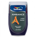 Spalvos testeris SADOLIN Ambiance, FACTORY GREEN, 30 ml