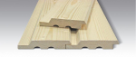 Lauko dailylentė UYV, matmenys 19 x 145 x 3300, eglė, AB klasė, 1 vnt - 0,4785 m2