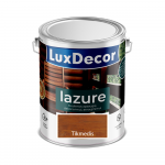 Medienos impregnantas LUXDECOR Lazure, 2,2 l, (02) Tikmedis