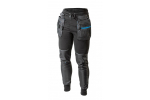 Kelnės HOGERT WORKWEAR Trebel, 65% medvilnė, 35% poliesteris, juoda spalva, M (50) dydis