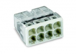 Jungtis laidams WAGO 2273-208/10, geltonos spalvos, 10 vnt.
