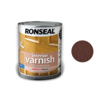 Greitai džiūstantis lakas RONSEAL Interior Varnish, deep mahogany, 0,75 l