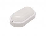 Specialiųjų patalpų LED &scaron;viestuvas ORRO BL170EP03, 10W, 700 lm, IP54, vir&scaron;tinkinis, baltos sp., oval