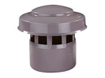 Ventiliacijos stogelis WAVIN, d50, pilkas 206702020
