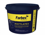 Dažai lateksiniai FARBEX MATTLATEX, sp. baltI matiniai, 14kg