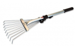 Vėduoklinis grėblys BIG, 15 dantų, 130 cm, 20-39 cm, reguliuojamas 1 vnt.