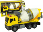 Betonvežis su garso ir &scaron;viesos efektais, 1:16, geltonas