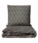 Patalynės komplektas Cross, 200x220 cm, 50x70 cm, mikropluo&scaron;tas