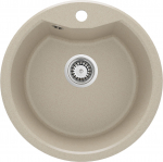 Deante granitinė virtuvinė plautuvė Deante Solis ZRS 7803, Sand