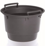 Plastikinis vazono įdėklas, juodos sp., 33 x 21 cm