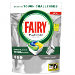 Automatinių indaplovių kapsulės FAIRY Platinum Lemon, 51vnt