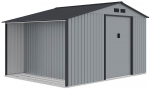 Sodo namukas su malkine MADISON 11x8, Light Grey