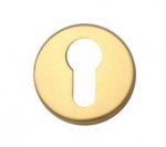 Durų cilindro apyraktė B012, universali, matinės geltonos sp.