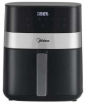 Kar&scaron;to oro gruzdintuvė Midea MF-CN65E, sidabro/juoda, 1700 W, 6.5 l