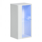 Vitrina Switch WW 4 su LED ap&scaron;vietimu, balta