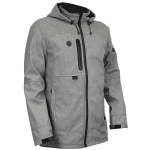 Darbinė striukė SOFTSHELL, pilkos spalvos, dydis 3XL