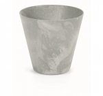 Lauko plastikinis vazonas TUBUS BETON, pilkos sp., 40 x 37 cm