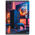 Sąsiuvinis linijomis A5 32 lapai 80g PC GAMES