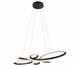 Pakabinamas LED &scaron;viestuvas TRIO FLY 32W 3000K 3900lm Switch Dimmer juodos sp 83x45,5x150cm