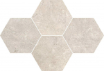 Mozaika GREY WIND MILD HEKSAGONY, 28,3 x 40,8 cm