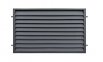 Dekoratyvinės tvoros segmentas POLBRAM Adele, cinkuotas, antracito sp., 1200 x 2000 mm